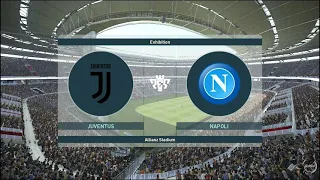 Juventus VS Napoli | eFootbal PES 2020 | Serie A | Gameplay PC