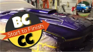 How to Spray Nason Base Coat / Clear Coat (BC/CC) Automotive Paint - Start to Finish