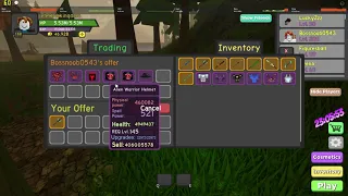 dungeon quest god pot trade 10