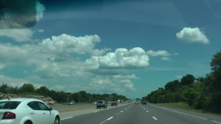 driver view I-270 and I-255 south in St. Louis from I-44 to Telegraph Road exit