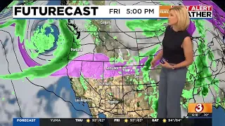 Windy weather in store for the weekend