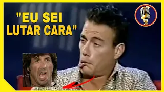 JEAN CLAUDE VAN DAMME IMITANDO STEVEN SEAGALL E SILVESTER STALLONE NO PROGRAMA DO JÔ  | LEGENDADO