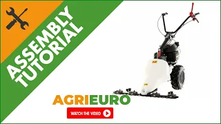 Eurosystem GMP 210 H Scythe Mower, Honda GCVx 170 Engine, 87 cm Double-blade Bar - Assembly tutorial