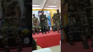 Anil kapoor dance with army JAVAN