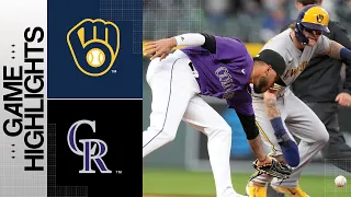 Brewers vs. Rockies Game Highlights (5/2/23) | MLB Highlights