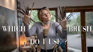 How to Use Different Brushes for Oil Painting