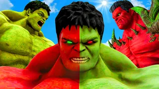 HULK VS ABOMINATION | "RED-GREEN" Hulk Released! Super Epic Battle