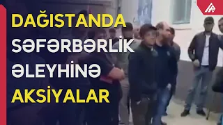 Magistral yollar bağlandı, komissarlıq qarşısında aksiya başladı - APA TV