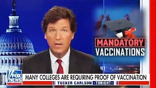 Tucker Goes Full Vaccine Conspiracy Theorist in Dangerous, Delusion Rant