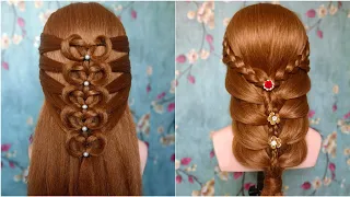 "Effortless Elegance: Simple Hairstyles for Girls"