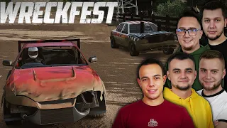 Nareszcie Ta Mapa😂Adam Sobie Znowu Grabi?😎🚗 ☆Wreckfest Multiplayer ☆ 😍MST😂🚗