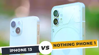 iPhone 13 vs Nothing Phone 1 | Camera Comparison