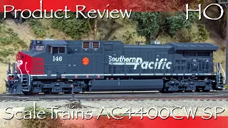 Product Review ScaleTrains HO AC4400CW SP - Powerful HO Scale Engine!