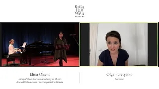 Live singing masterclass with soprano Olga Peretyatko