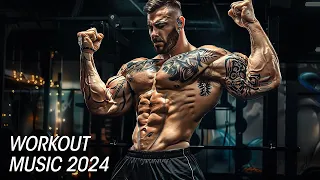 WORKOUT MOTIVATION MUSIC MIX 2024 🔥 POWERFUL HIPHOP TRAP & BASS 🔥 GYM WORKOUT MUSIC