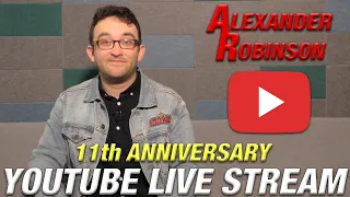 11TH ANNIVERSARY LIVE STREAM (Let's Hang Out and Talk Movies, Theme Parks, Etc.)