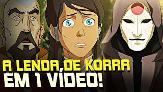 AVATAR A LENDA DE KORRA: ENTENDA TODA a HISTÓRIA em 1 VÍDEO + TODOS os QUADRINHOS!