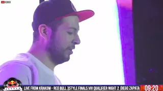 Red Bull 3Style 2018 - DJ Diego Zapata - Elimination Night 2 WINNING SET