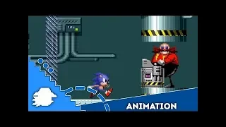 Sonic Animation Sonic 1 SMS Final boss, but it is 16-bit styled