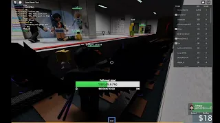 I saved a Person Roblox fight at a train station