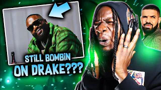 RICK ROSS STILL BOMIN ON DRAKE!!! "Champagne Moments" REACTION