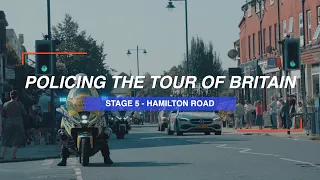 POLICING THE TOUR OF BRITAIN 2023 - STAGE FIVE FELIXSTOWE