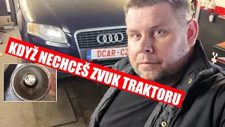 Audi A4 2.5TDI - nerez výfuk DCar.cz