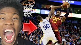 HE GOT JUMPED OVER?!? The MOST Disrespectful Dunks in The Modern Era! (Part 2) | REACTION