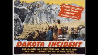 Linda Darnell & Dale Robertson in "Dakota Incident" (1956)