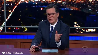 Stephen Colbert and The Late Show says "New Zealand" 56 times