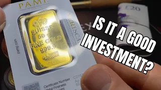 50G PAMP SUISSE GOLD BAR REVIEW - Should you buy it?