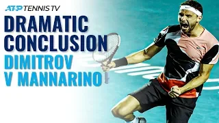 Grigor Dimitrov v Adrian Mannarino: Dramatic Conclusion! | Acapulco 2020 Highlights