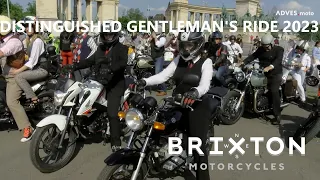 Distinguished Gentleman's Ride, 2023 Budapest - A BRIXTON sisakjából nézve