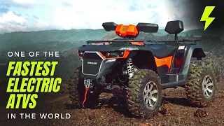 Introducing one of the fastest electric ATVs in the world!