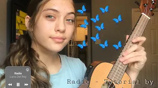 Radio - Lana Del Rey (TUTORIAL)