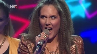 Ema: "Uptown Funk" - The Voice of Croatia - Season1 - Live4