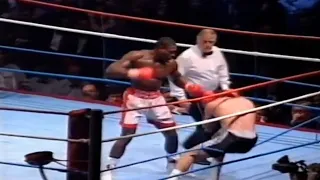 WOW!! WHAT A KNOCKOUT - Frank Bruno vs Pierre Coetzer, Full HD Highlights