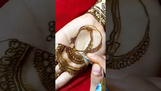 Dulhan mehandi desing #mehnditutorial #dulhanmehndi #mehndidesigns #bridelmehandi #shorts