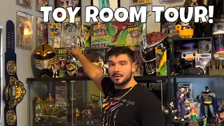 Full Tour of AEW Ethan Page's Toy Room