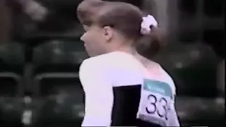 Ukraine Team Compulsories Uneven Bars @ 1996 Atlanta Olympics