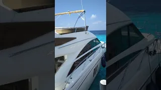 wonderful yacht in Maldives ocean