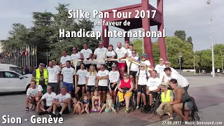 Un chèque pour Handicap International-course cycliste "Silke Pan Tour 2017"