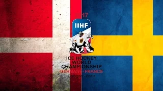 Denmark - Sweden | Highlights | 2017 IIHF World Championship