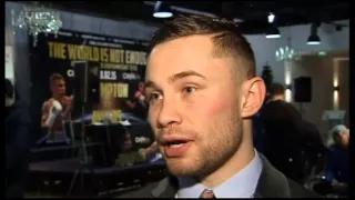 Frampton & Avalos At Belfast Press Conference