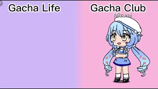 Gacha Life vs Gacha Club ❤️🥰