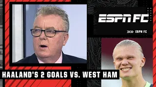 HOW DO YOU STOP HIM!? 🤯 Steve Nicol at a LOSS FOR WORDS from Erling Haaland vs. West Ham | ESPN FC