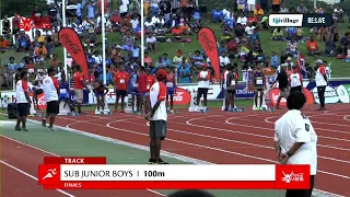 fijivillage Re:Live | Sub Jnr Boys 100M Final | Day 1