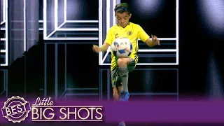 Little Big Shots | Rayane's Shows Off His Football Footwork