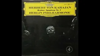 Brahms：symphony No,4：Karajan/BPO '63：UK disc：High quality sound version