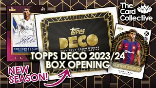 NEW SEASON! TOPPS DECO 2023/24 BOX OPENING | The Card Collective